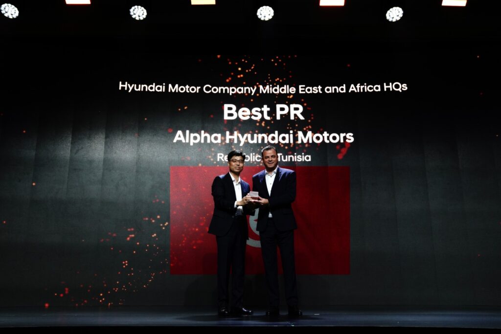Hyundai Tunisie honorée par le Label "Best PR" lors de la convention régionale de Hyundai MotorCompany à Jakarta (Photos)
