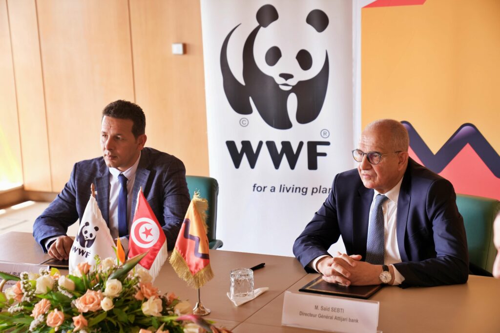Signature d’un accord de partenariat stratégique entre le Fonds Mondial Pour La Nature, WWF Afrique du nord et Attijari bankTunisie￼