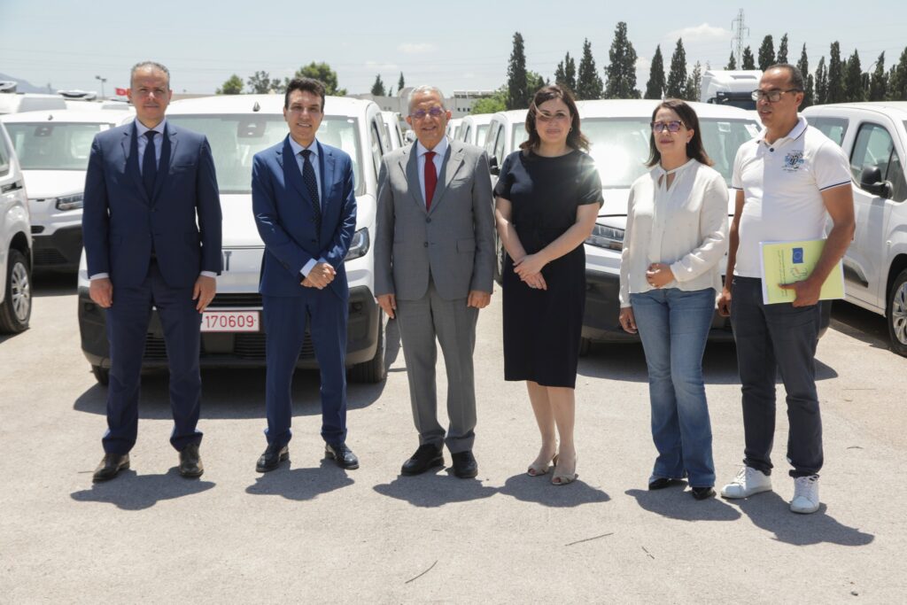 Fiat Tunisie livre 233 véhicules au Ministère de la Santé dans le cadre du programme "EL SAHA AZIZA "
