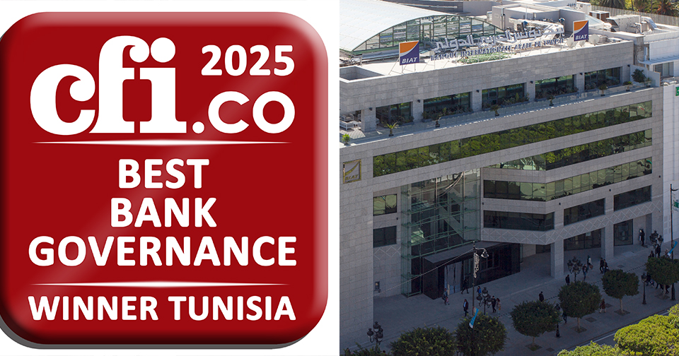 La BIAT distinguée par cinq prestigieuses récompenses internationalesen 2025 La BIAT distinguée par cinq prestigieuses récompenses internationalesen 2025