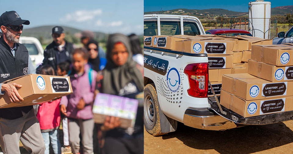 LE GROUPE STAFIM lance l’action humanitaire « LANDTREK الخير  »