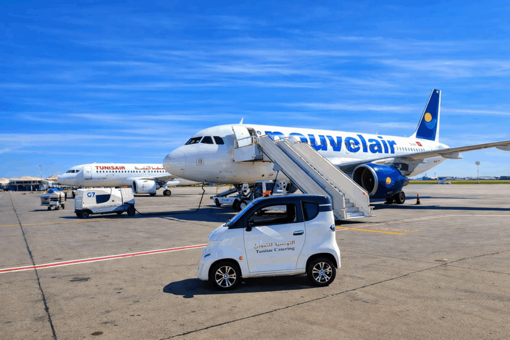 شركة Tunisie Catering تُنطلق في استخدام السيارات الكهربائية الصغيرة المصنعة من قبل شركة Bako Motors التونسية (صور) شركة Tunisie Catering تُنطلق في استخدام السيارات الكهربائية الصغيرة المصنعة من قبل شركة Bako Motors التونسية (صور)